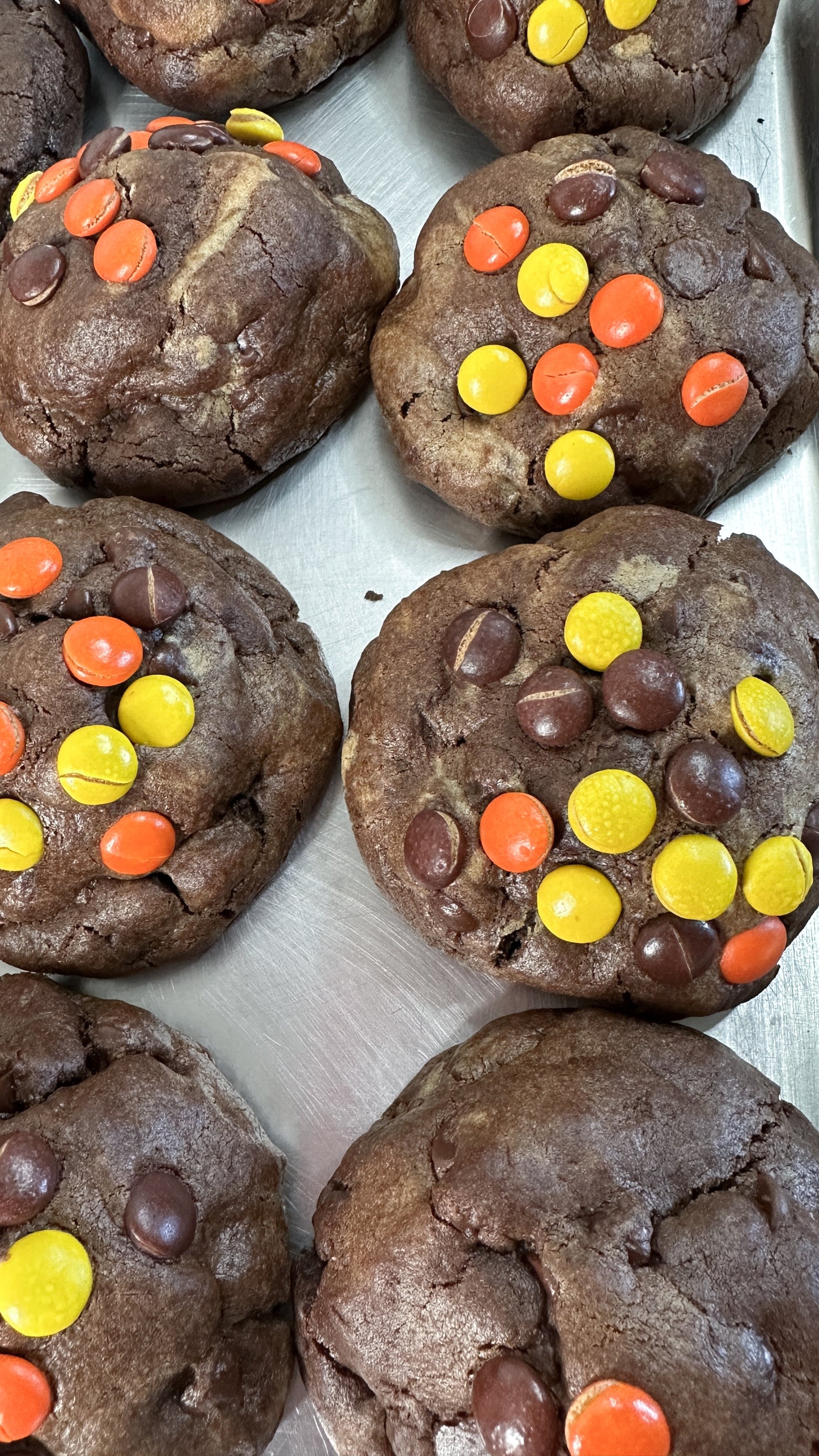 CHOCOLATE PEANUT BUTTER COOKIES